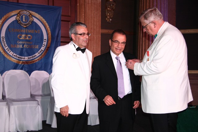 Lions D351 - Past Governors honoring dinner